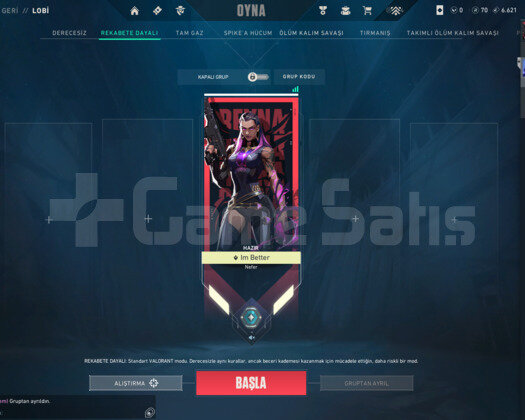 YÜKSEK MMR PLAT 3 HESAP + 7/24 DESTEK