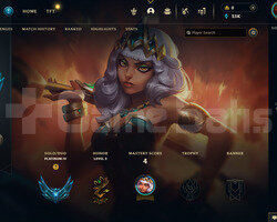 EUW Plat 4 | 26 Hero - 23K Mö | LoL Hesap