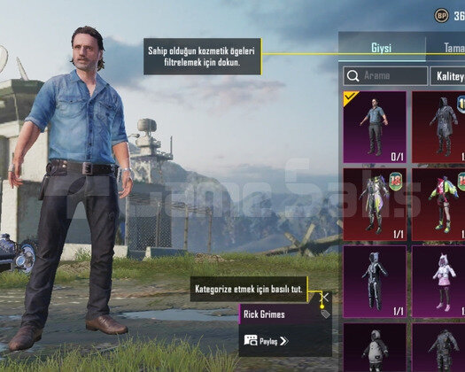 Sezon 10-11-12-18 Rick grimes