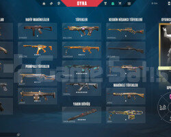 TR SERVER| KELEBEKLİ BOL SKİNLİ EFSANE HESAP
