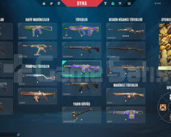 TR SERVER| ÇEKİÇLİ BOL SKİNLİ EFSO HESAP