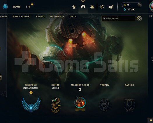 EUW Plat 4 | 26 Hero - 17K Mö | LoL Hesap