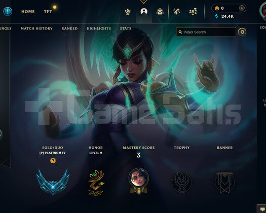 EUW Plat 4 | 22 Hero - 24K Mö | LoL Hesap