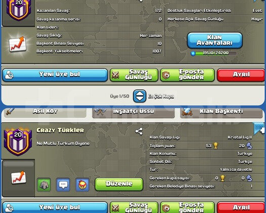 20 LEVEL MUHTEŞEM KLAN | CRAZY TÜRKLER