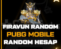 PUBG MOBİLE FİRAVUN RANDOM HESAP