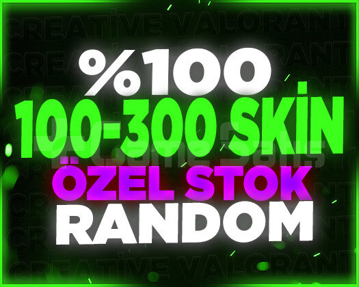 MVİP+ | 100-300 SKİN GARANTİLİ RANDOM HESAP | DOLU