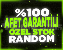 MVİP+ | AFET SKİN GARANTİLİ RANDOM HESAP | DOLU