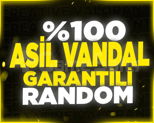 MVİP+ | ASİL VANDAL GARANTİLİ RANDOM HESAP | DOLU