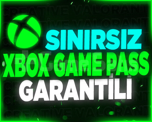 Sınırsız Xbox Game Pass Ultimate + Garanti