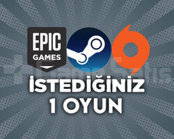 İstediğiniz 1 Oyun + Garanti