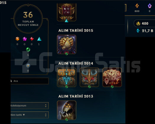 MAİL ONAYSIZ 2013 KURULUM LOL HESABI