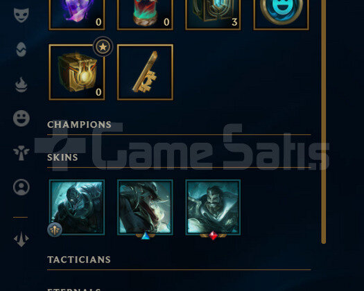 TR Plat 3 | 7 Kostüm - 33 Hero | LoL Hesap