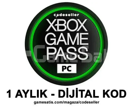 GAME PASS PC - 1 AYLIK KOD