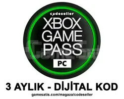 GAME PASS PC - 3 AYLIK KOD