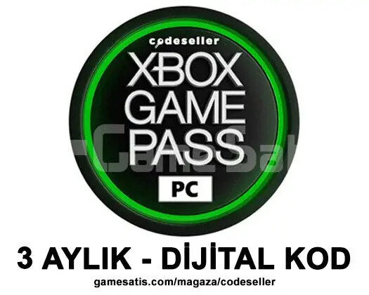 GAME PASS PC - 3 AYLIK KOD