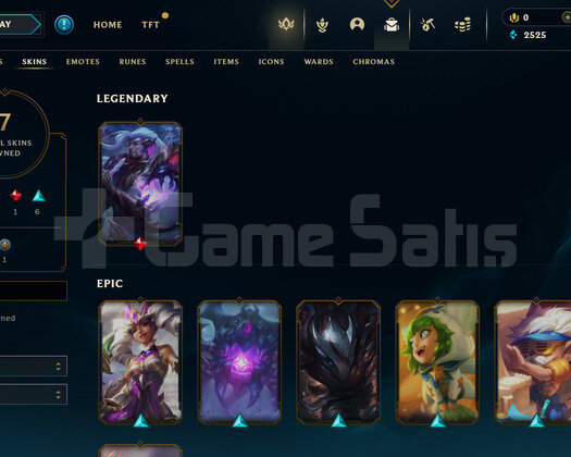 EUW 50 LEVEL - 29 HERO 7 KOSTÜM HANDMADE HESAP
