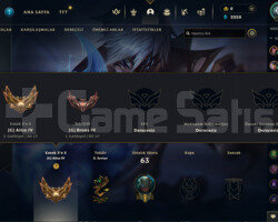 HANDMADE TEMİZ 30 LVL LOL HESABI