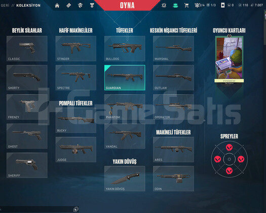 GOLD 1 TEMİZ HESAP SKİNSİZ