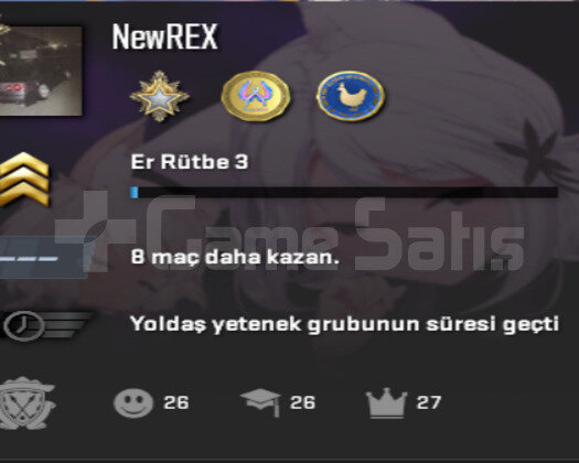 +100 OYUN 32 SEVİYE STEAM 520 SAAT RUST CS PRIME