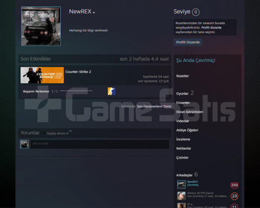 İLK MAİL - CS2 PRIME PREMIER READY