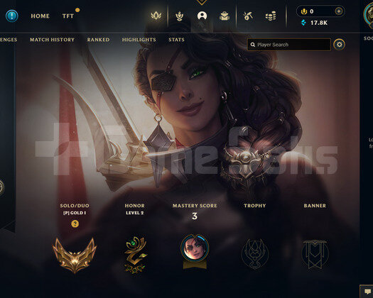 EUW Gold 1 | 25 Hero - 17K Mö | LoL Hesap