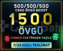 YEMYEŞİL FAKTÖR ! CS2 1500 ÖVGÜ ! HIZLI TESLİM