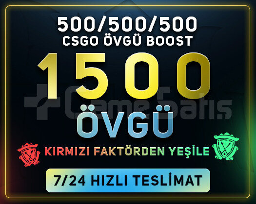 YEMYEŞİL FAKTÖR ! CS2 1500 ÖVGÜ ! HIZLI TESLİM