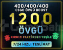 YEMYEŞİL FAKTÖR ! CS2 1200 ÖVGÜ ! HIZLI TESLİM