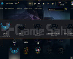 TR PLAT 1 +65WR / 6 SKIN 23 ŞAMP / NO BAN / 31K BE