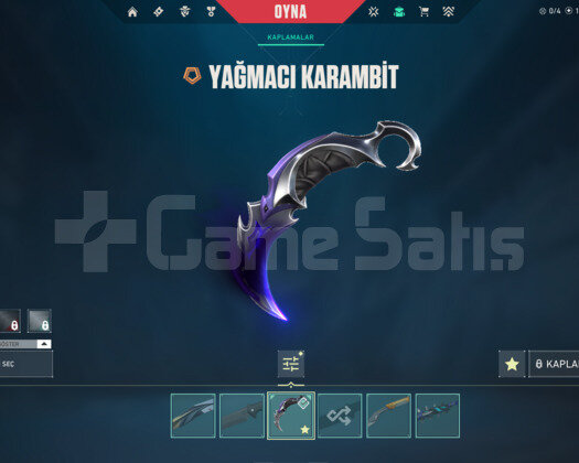 ACİL 71 Skin + Yağmacı Vandal-Karambit +3000 SATIŞ