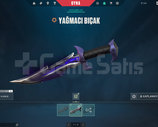 İMMORTAL 1 YAĞMACI HANÇER ÇITIR HESAPP