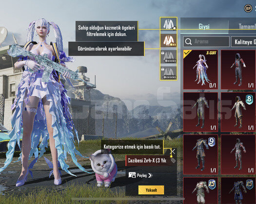 buz 7 104 destansı zırhlı 80lvl destansı gösteriş