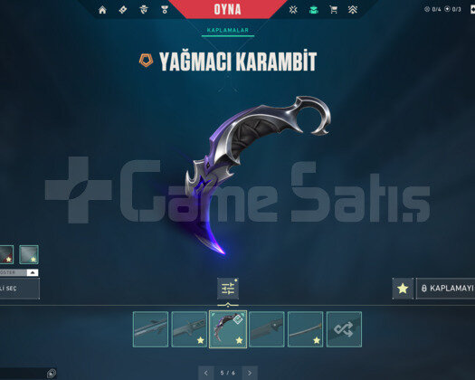 YAĞMACI KARAMBİT/UZAY AVCI/ONİMARU EPOSTA HESAP