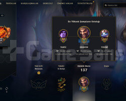 93 LEVEL 52 ŞAMPİYON MAİL ONAYSIZ HANDMADE HESAP