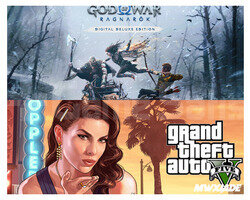 God of War Ragnarok Deluxe Edition + GTA 5