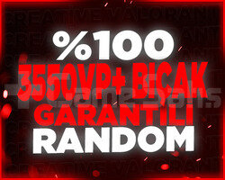 MVİP | 3550VP+ BIÇAK GARANTİLİ RANDOM HESAP | DOLU