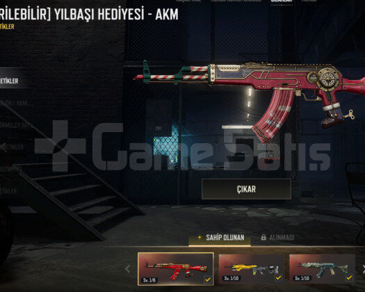 4 GELİŞTİRİLEBİLİRLİ PUBG HESABI
