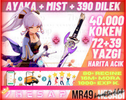 EU|MR49 Ayaka+Mist. 390Dilek-40000Köken72+39Yazgı