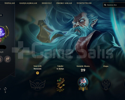 UNRANKED HESAP