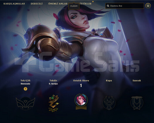 UNRANKED HESAP