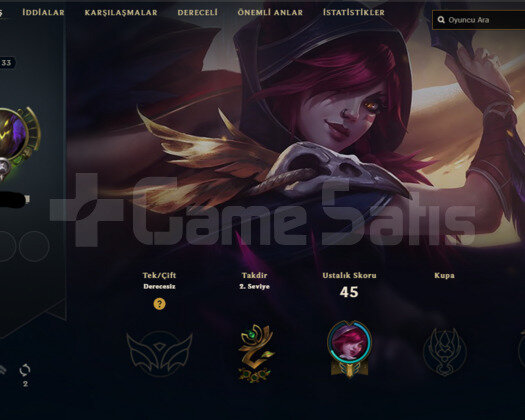 UNRANKED HESAP