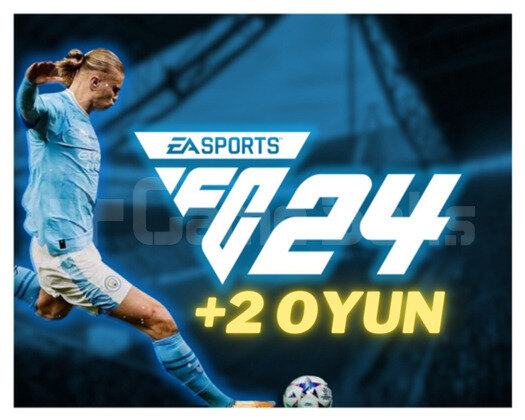 EA Sports FC 24 + 2 Oyun + Ömür Boyu Garanti