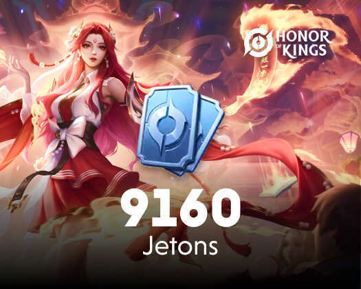 Honor Of Kings 9160 Jetons