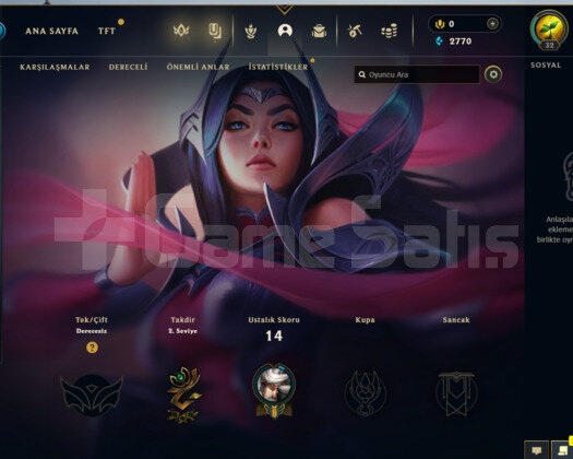 EUW S10 HESABI UNRANKED