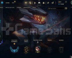 TR Plat 4 | 2 Kostüm - 19K Mö | LoL Hesap