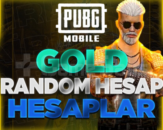 PUBG MOBİLE GOLD RANDOM +VİP HESAPLAR / BOŞ YOK