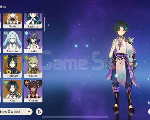 AR50,Xiao,Yae miko,Nahida,Navia,C2Tighnari,Mona