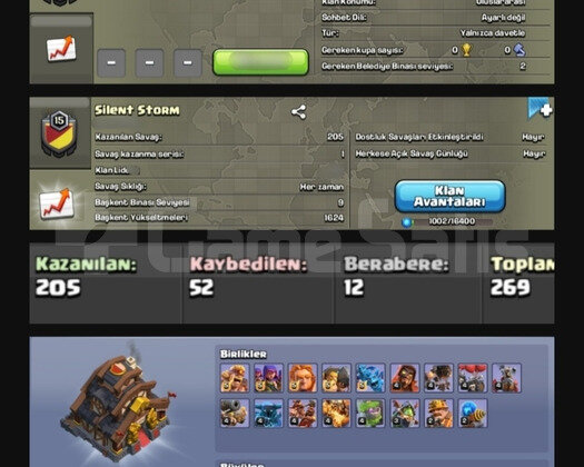 Silent Storm 15 lvl Usta3 lig başkent 9 uyguna