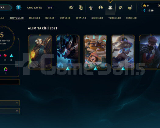 EUW HANDMADE 5 KOSTÜM