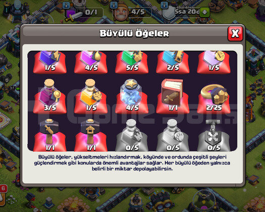 COC MAXA AZ KALMIŞ TH13